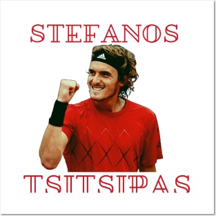 stefanos tsitsipas Posters and Art